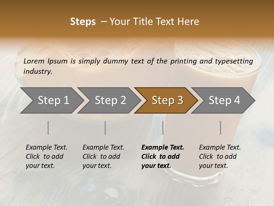 Breakfast Gourmet Nutrient PowerPoint Template