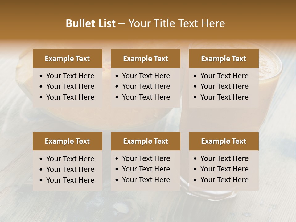 Breakfast Gourmet Nutrient PowerPoint Template