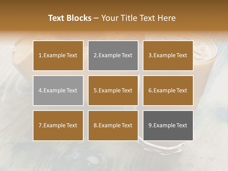 Breakfast Gourmet Nutrient PowerPoint Template