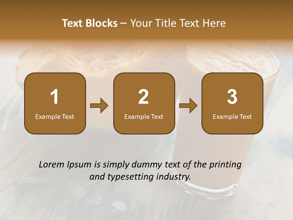 Breakfast Gourmet Nutrient PowerPoint Template