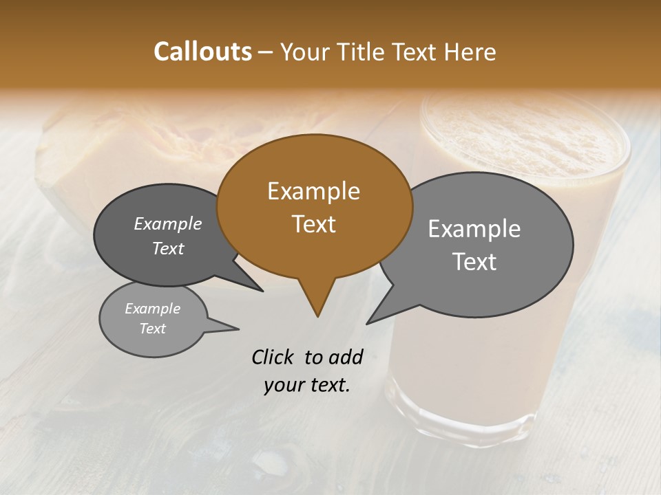 Breakfast Gourmet Nutrient PowerPoint Template