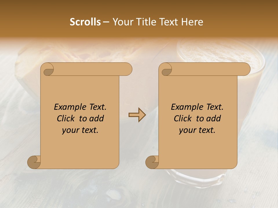 Breakfast Gourmet Nutrient PowerPoint Template