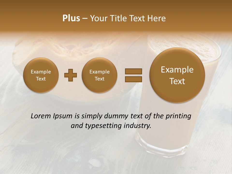 Breakfast Gourmet Nutrient PowerPoint Template
