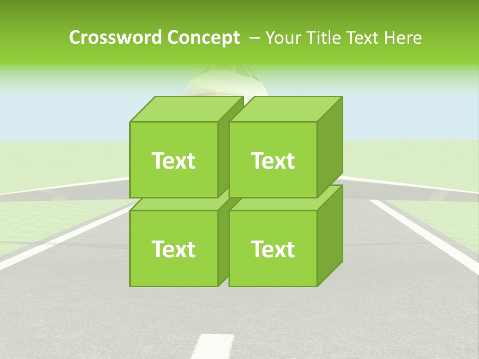 Sunlight Moving Journey PowerPoint Template