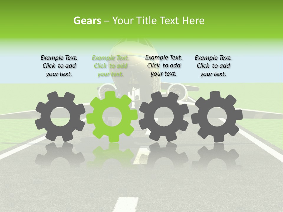 Sunlight Moving Journey PowerPoint Template