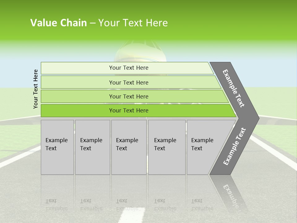 Sunlight Moving Journey PowerPoint Template