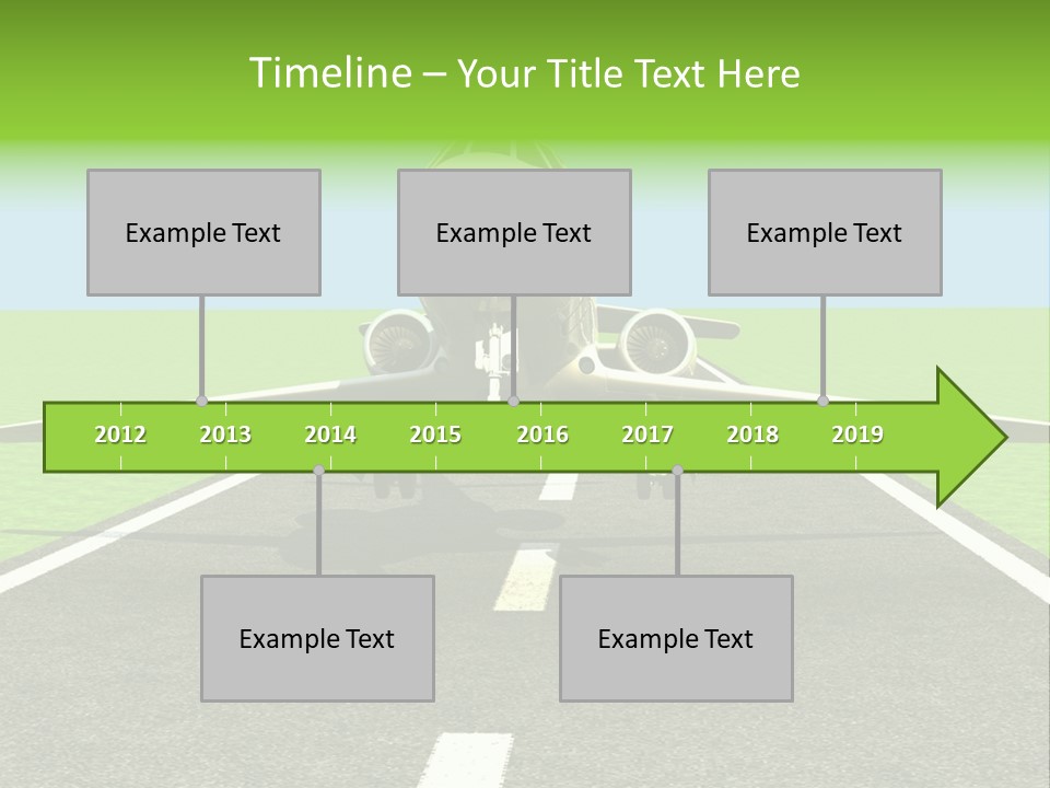 Sunlight Moving Journey PowerPoint Template