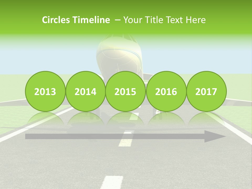 Sunlight Moving Journey PowerPoint Template