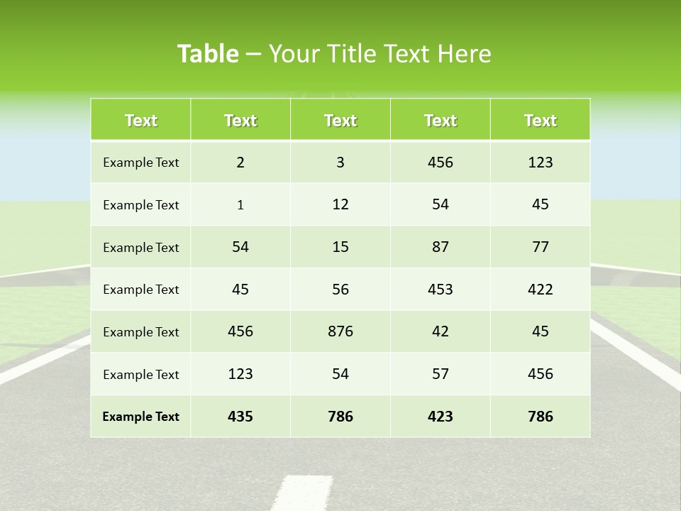 Sunlight Moving Journey PowerPoint Template