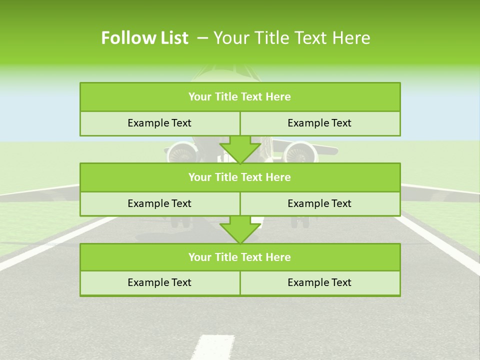 Sunlight Moving Journey PowerPoint Template