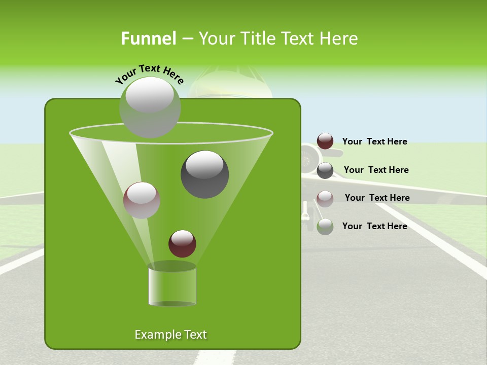 Sunlight Moving Journey PowerPoint Template