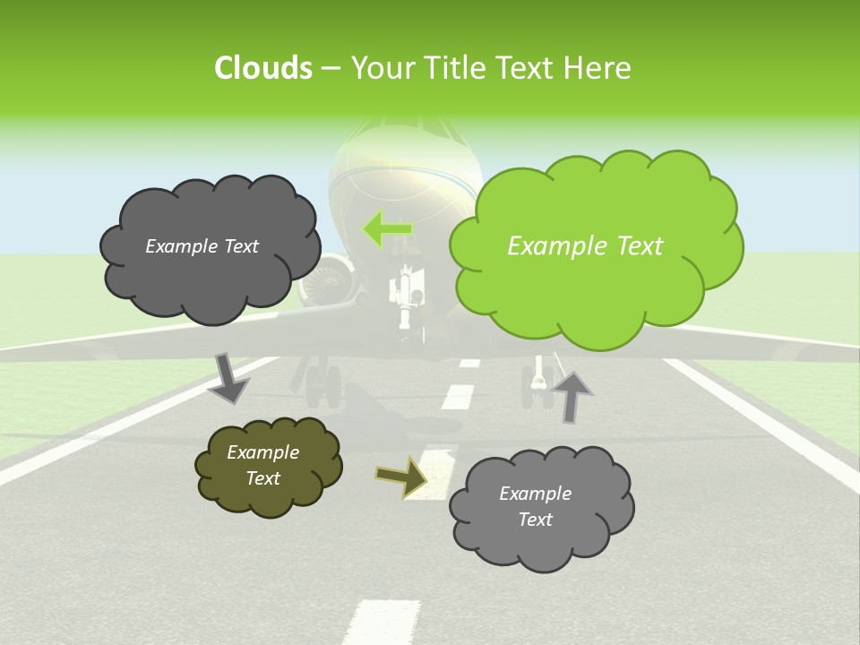 Sunlight Moving Journey PowerPoint Template