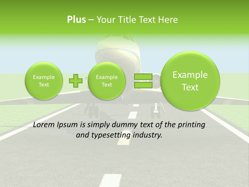 Sunlight Moving Journey PowerPoint Template