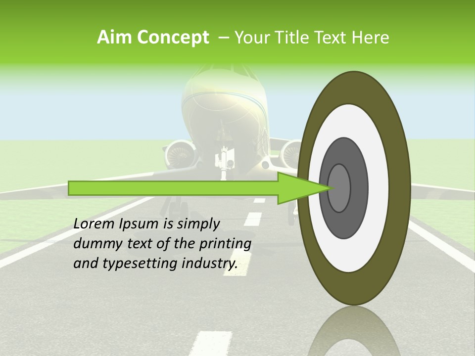 Sunlight Moving Journey PowerPoint Template