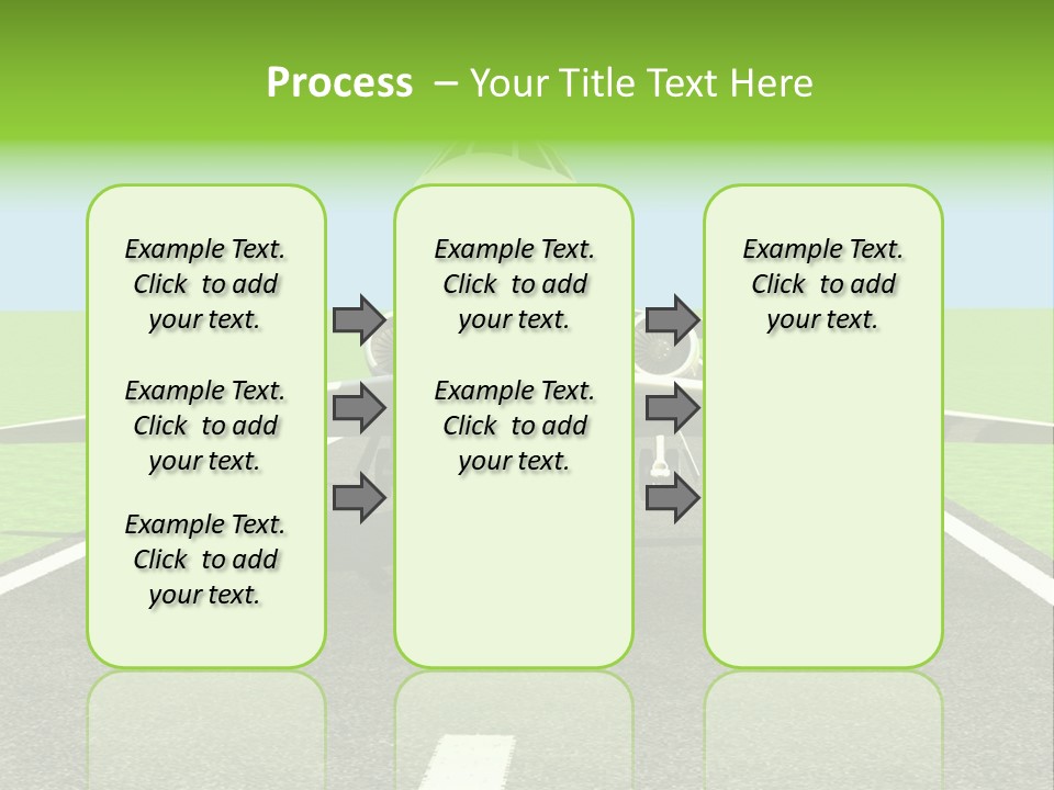Sunlight Moving Journey PowerPoint Template