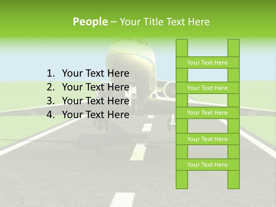 Sunlight Moving Journey PowerPoint Template