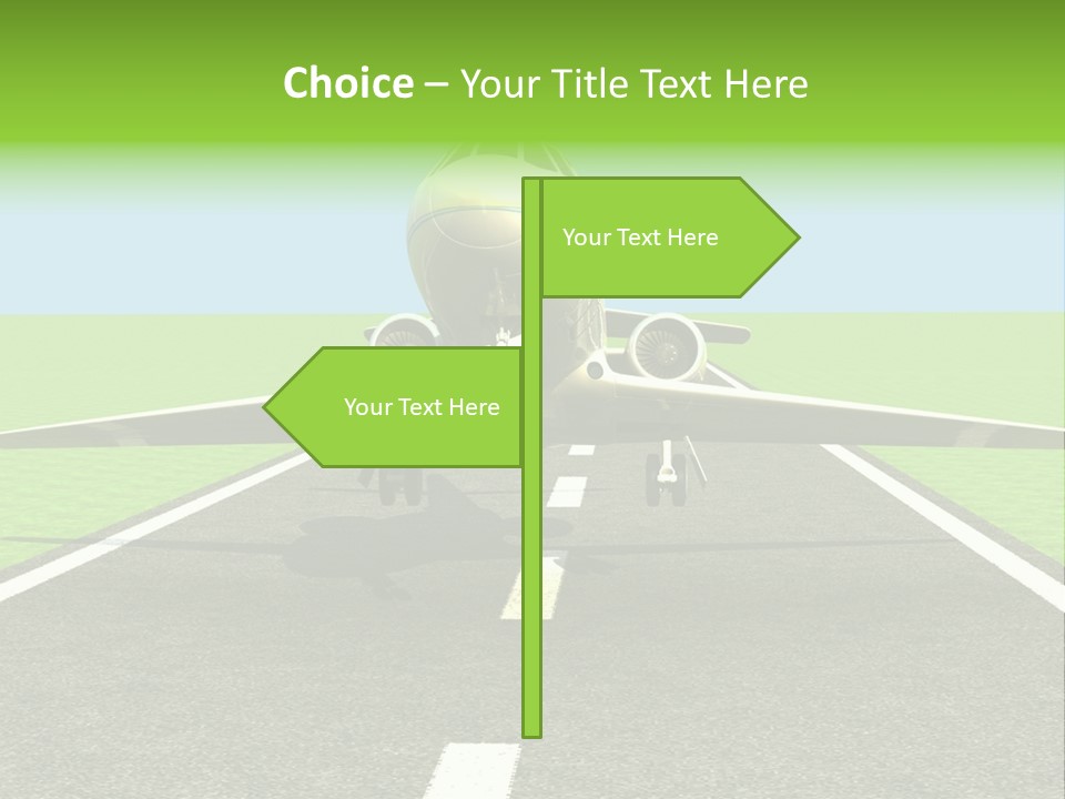 Sunlight Moving Journey PowerPoint Template