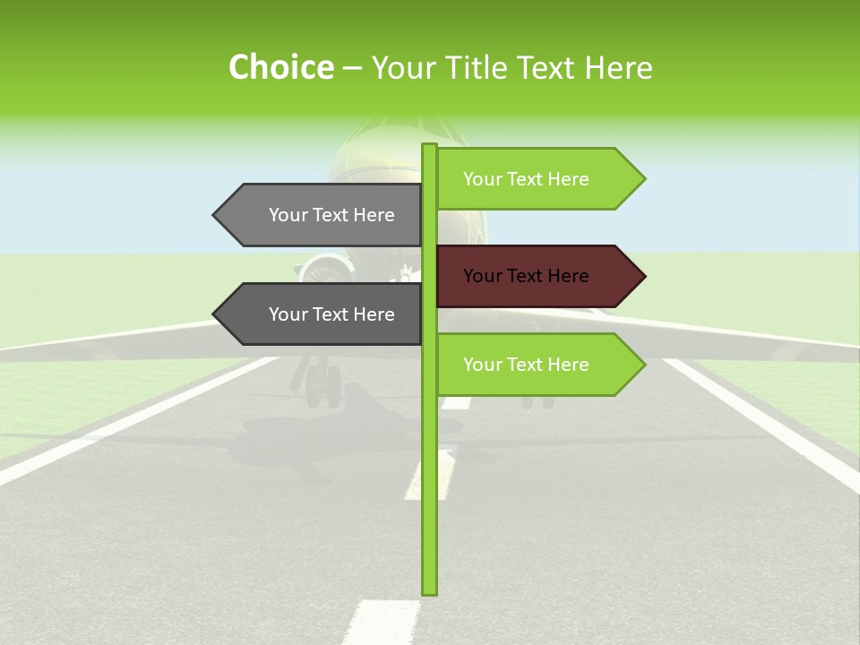 Sunlight Moving Journey PowerPoint Template