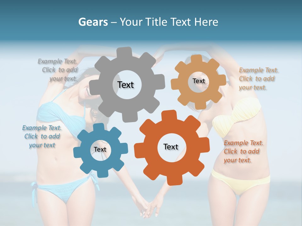 Smiling Shape Attractive PowerPoint Template