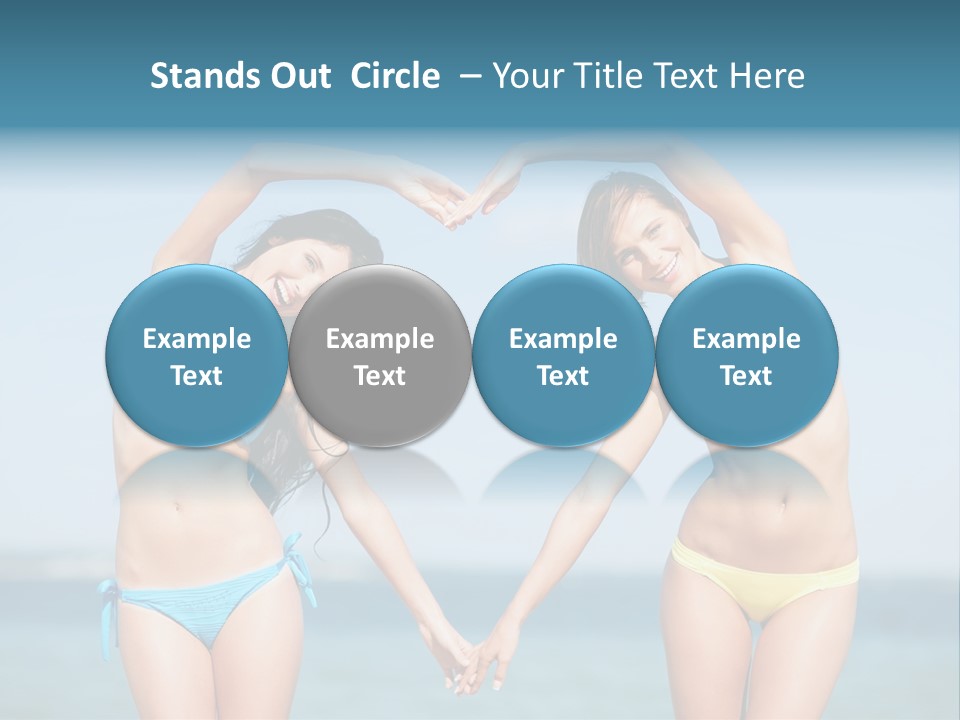 Smiling Shape Attractive PowerPoint Template