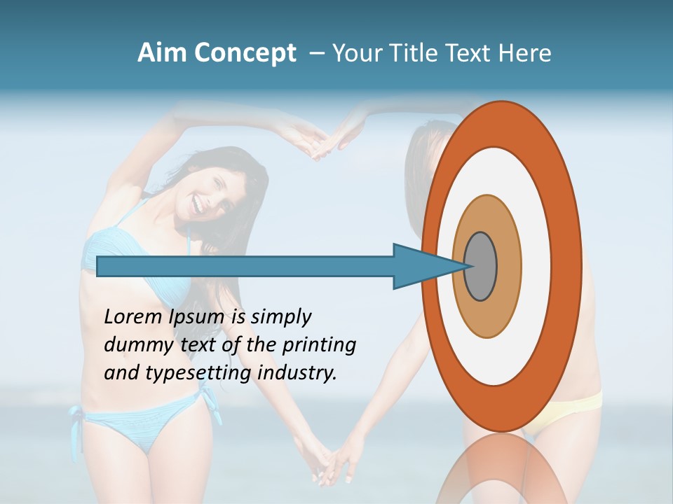 Smiling Shape Attractive PowerPoint Template