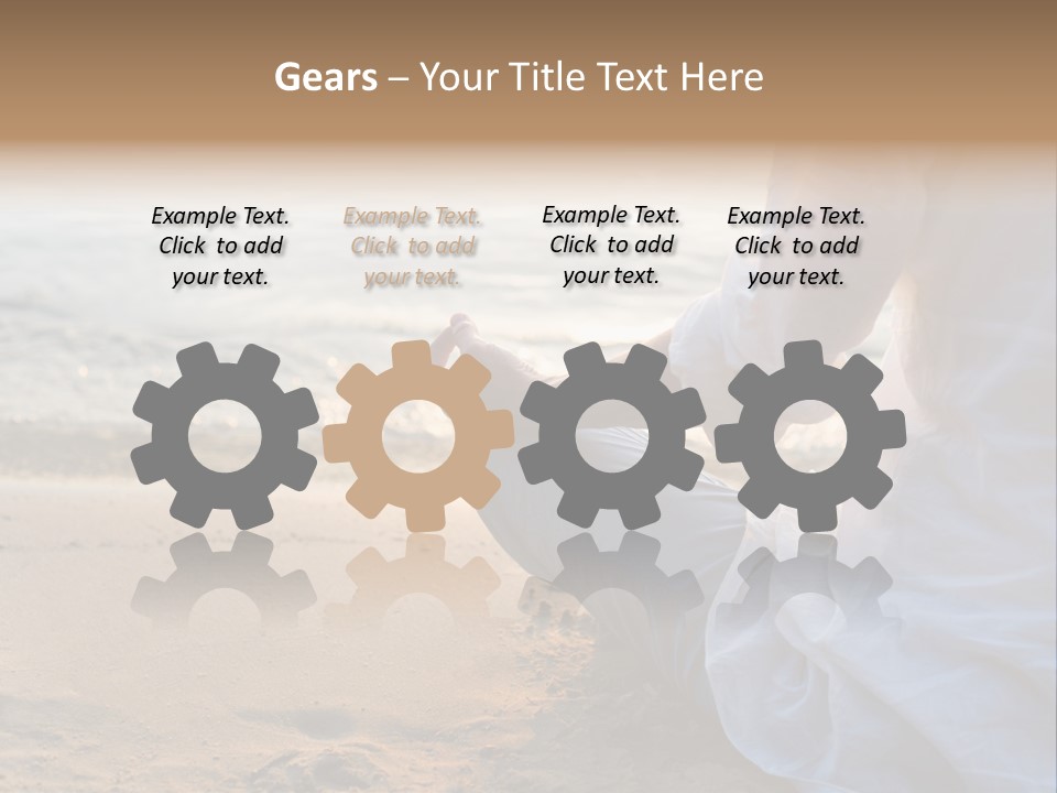 Leisure Paradise Tropical PowerPoint Template