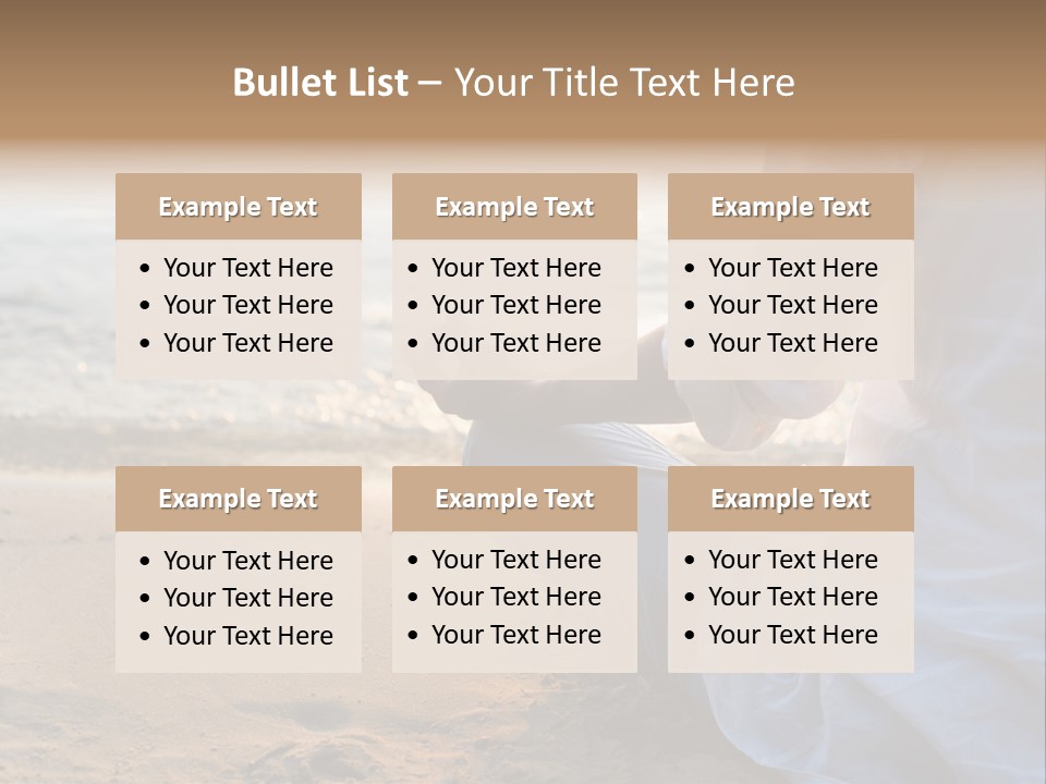 Leisure Paradise Tropical PowerPoint Template