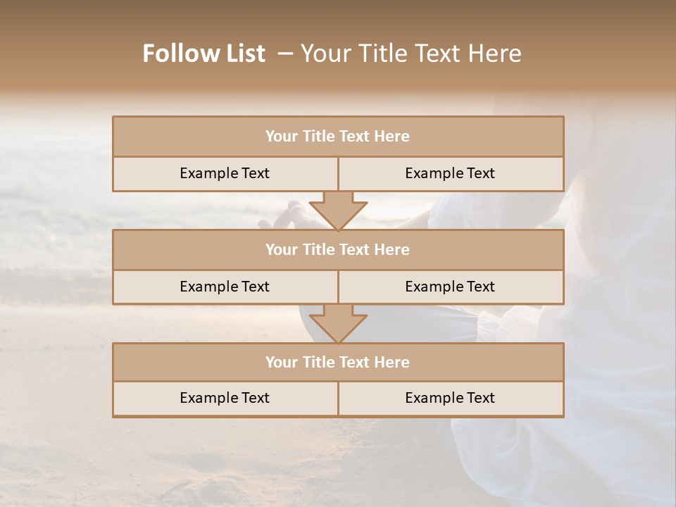 Leisure Paradise Tropical PowerPoint Template