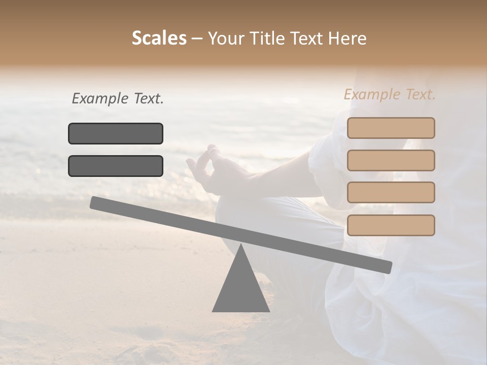 Leisure Paradise Tropical PowerPoint Template