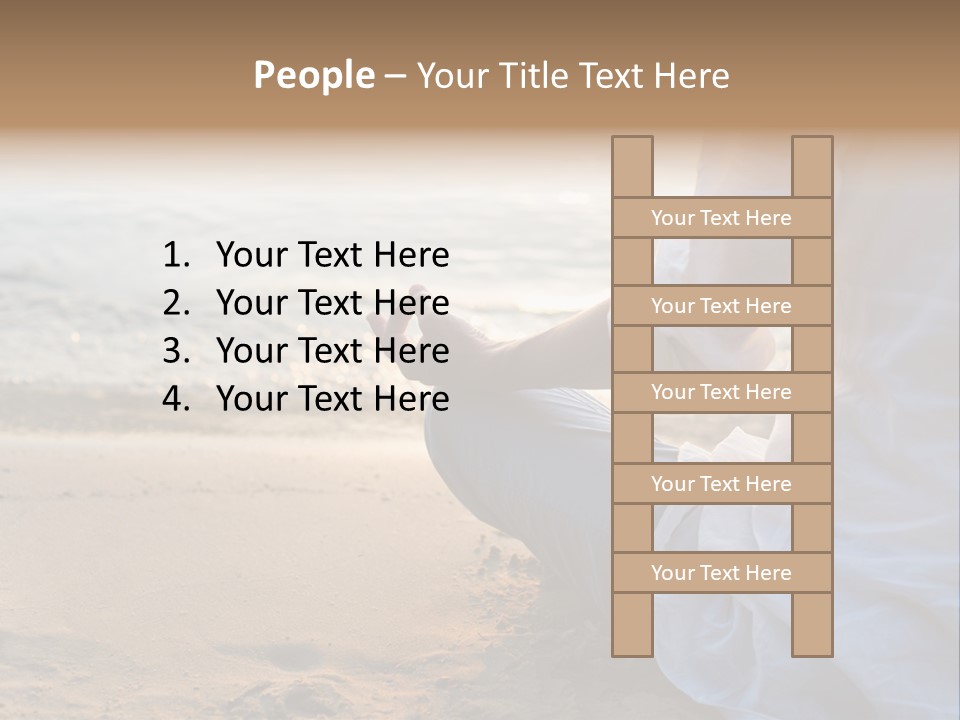 Leisure Paradise Tropical PowerPoint Template