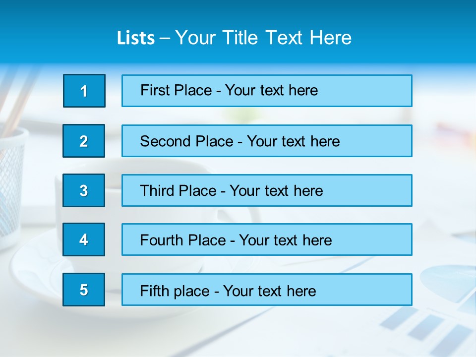 Document Paperwork Ceramics PowerPoint Template