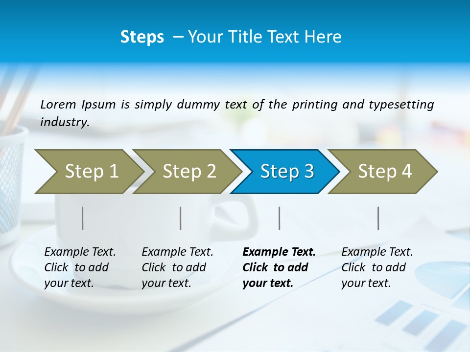 Document Paperwork Ceramics PowerPoint Template