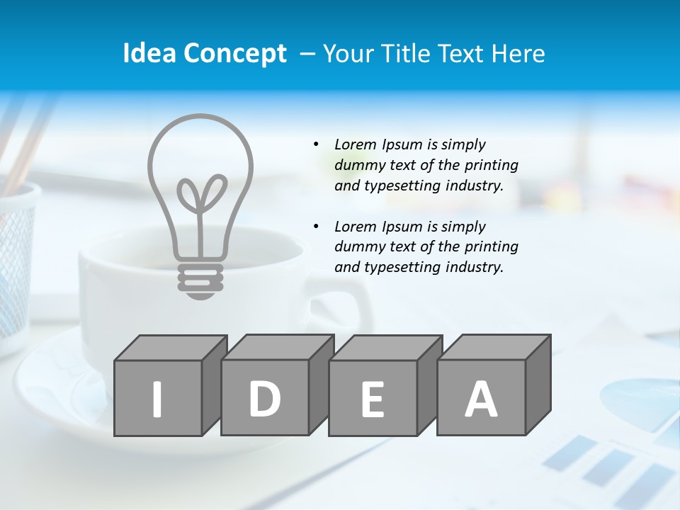 Document Paperwork Ceramics PowerPoint Template