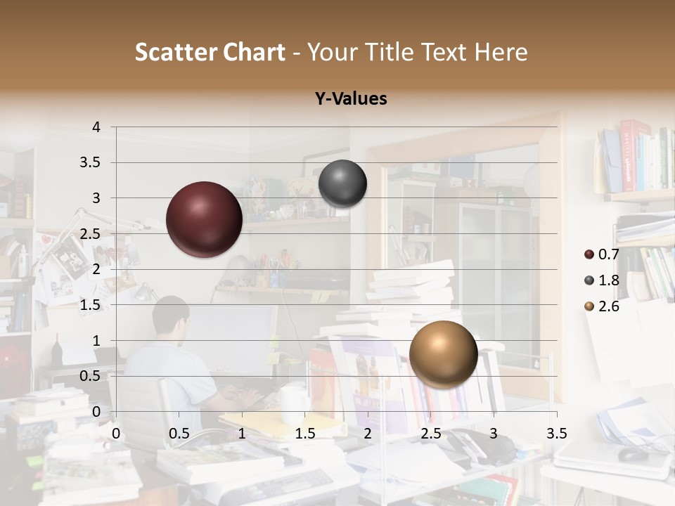 Indoors Professional Table PowerPoint Template