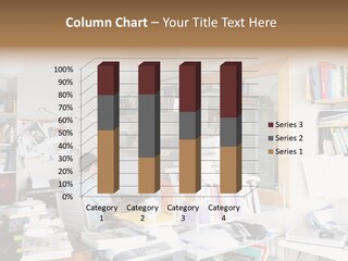 Indoors Professional Table PowerPoint Template