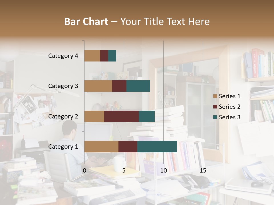 Indoors Professional Table PowerPoint Template