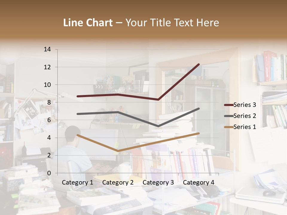 Indoors Professional Table PowerPoint Template