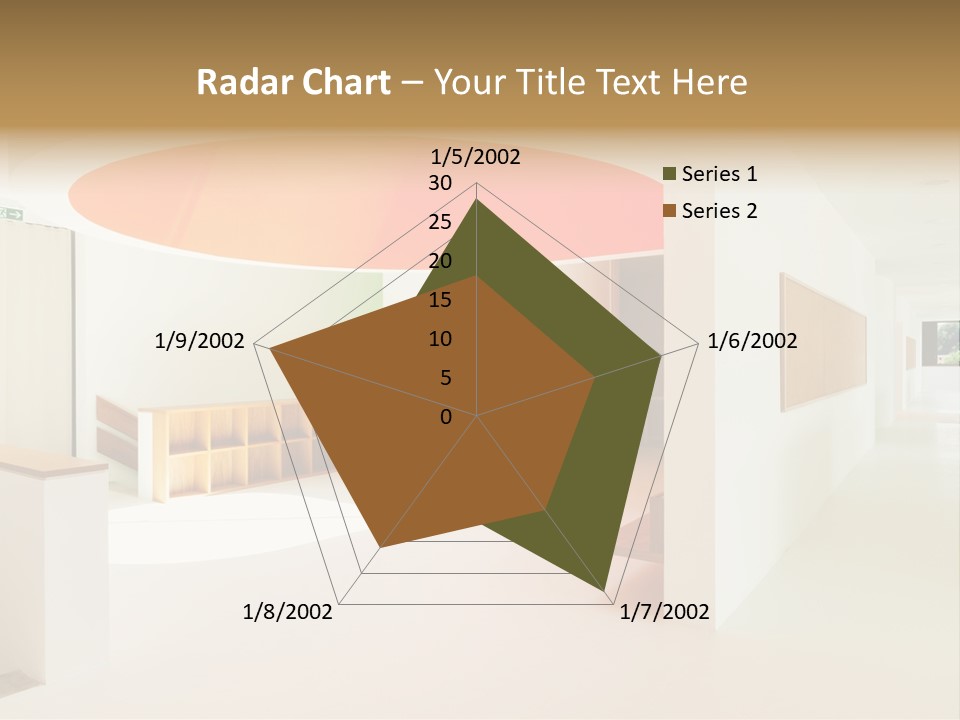 Room School Corridor PowerPoint Template