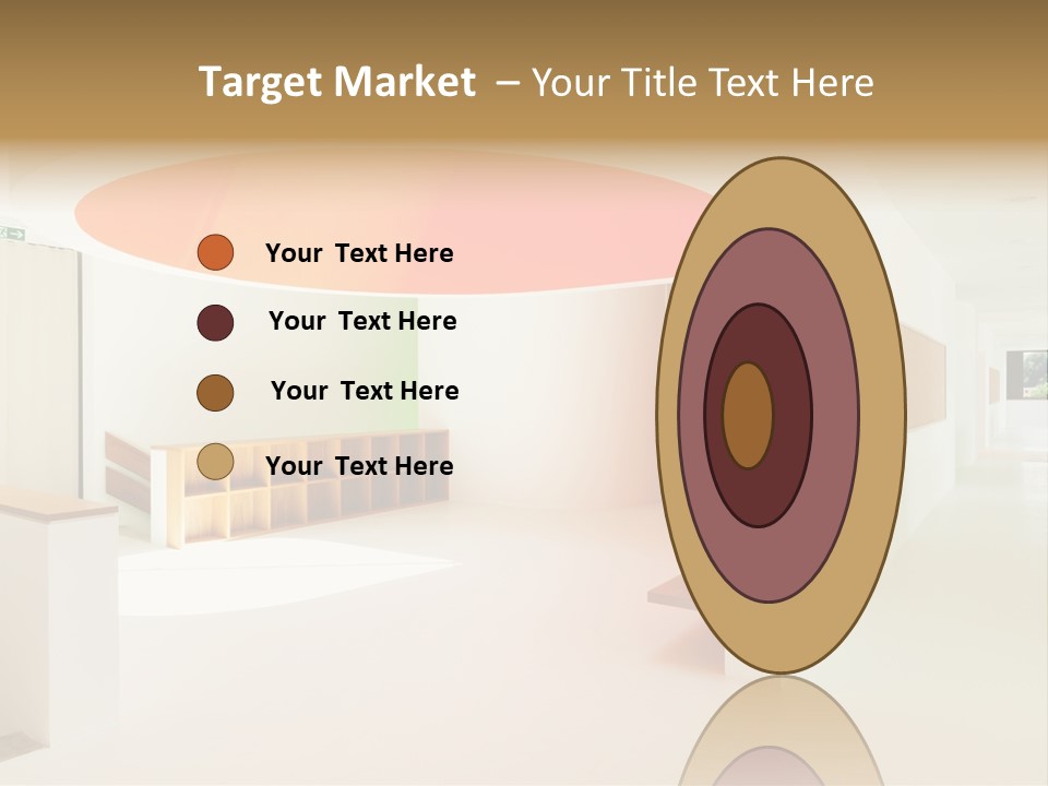 Room School Corridor PowerPoint Template