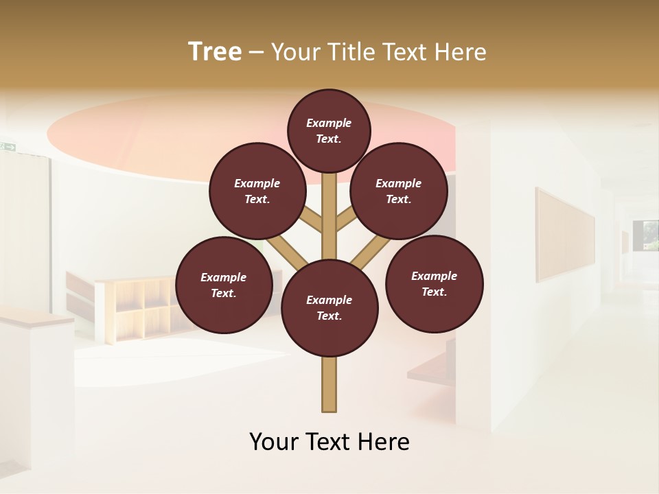 Room School Corridor PowerPoint Template