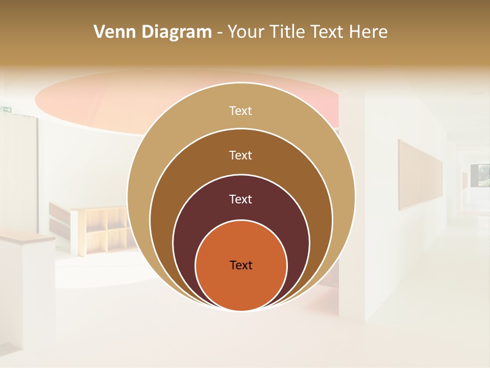 Room School Corridor PowerPoint Template