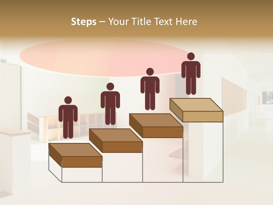 Room School Corridor PowerPoint Template