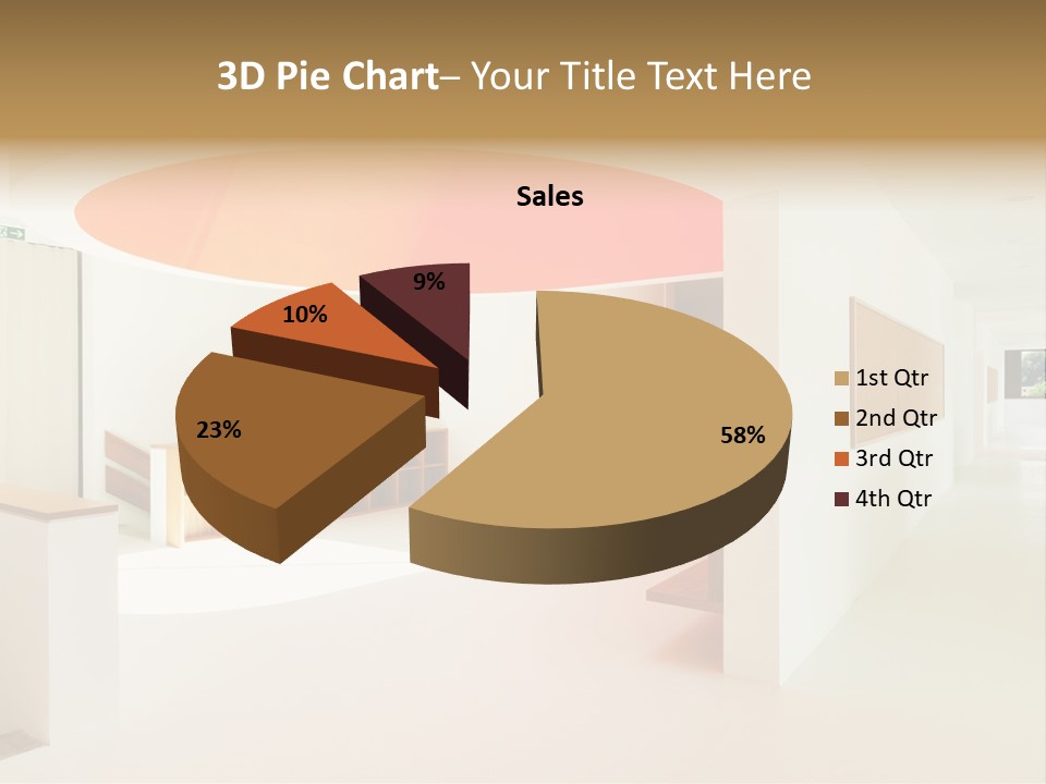 Room School Corridor PowerPoint Template