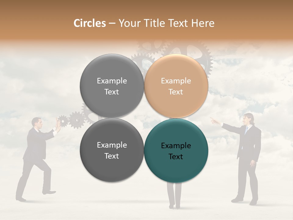 Machinery Occupation Businessman PowerPoint Template