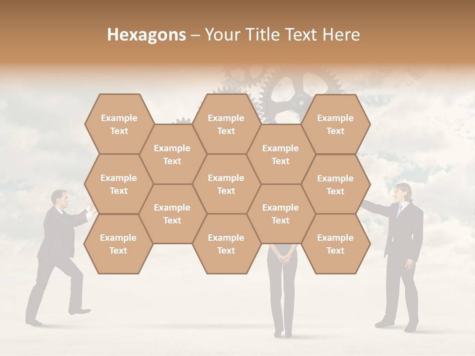 Machinery Occupation Businessman PowerPoint Template