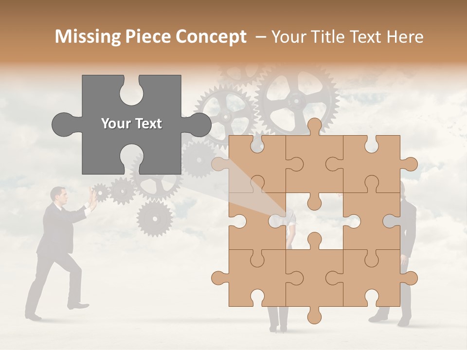 Machinery Occupation Businessman PowerPoint Template