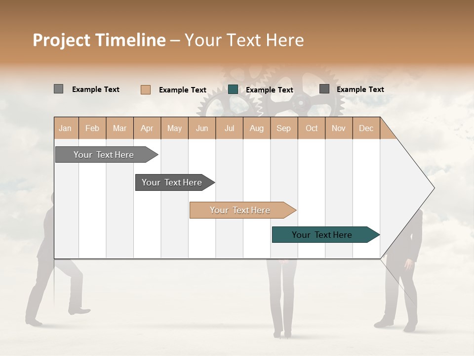 Machinery Occupation Businessman PowerPoint Template