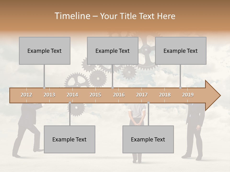 Machinery Occupation Businessman PowerPoint Template