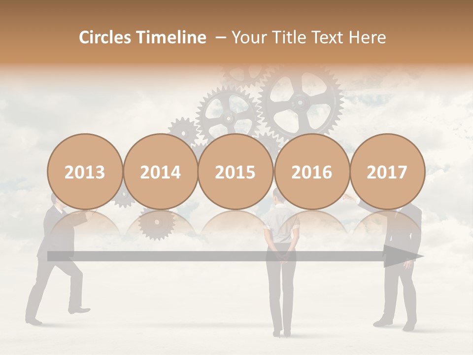 Machinery Occupation Businessman PowerPoint Template