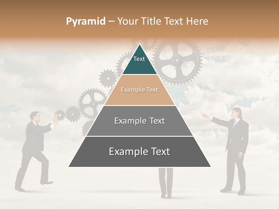 Machinery Occupation Businessman PowerPoint Template